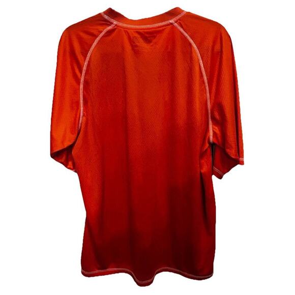 San Francisco Giants Shirt Mens Large Orange Black Sewn Embroidered True Fan - Picture 2 of 10